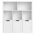 Armoire de Rangement Enfant avec Étagères et Tiroirs
